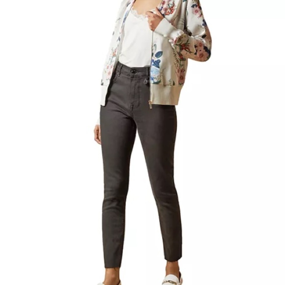 Ted Baker Floral Bomber Jacket - White and Multicolor NWT - Picture 10 of 11